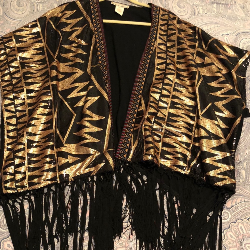 Flying Tomato Sequin Kimono